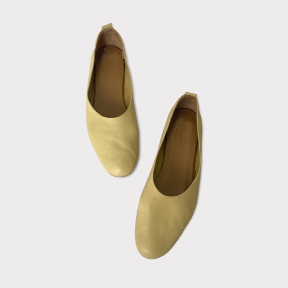 Everlane The Day Glove Flats in *Limited Edition* Butter Yellow Size 11